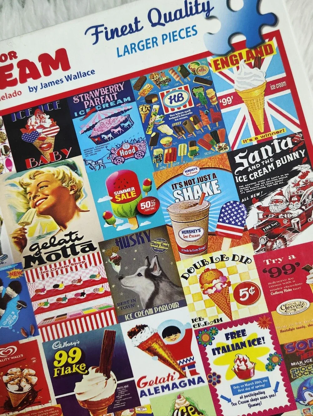 I. SCREAM FOR ICE CREAM 1000 Piece Puzzle - Picture 3 of 10
